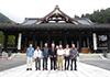 @身延山 久遠寺 春日井塗料研究会と友松議員