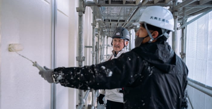 お客様に寄り添った工事