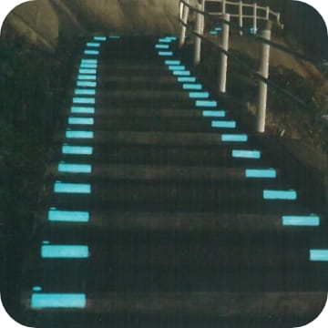 RM蓄光塗料の施工例2