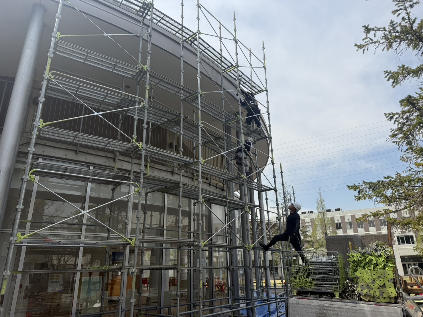 某大学C棟外壁補修工事