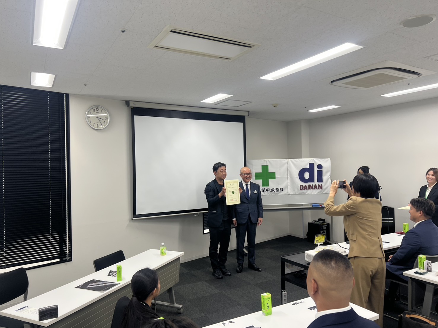 第一回安全大会・経営指針発表会を開催しました！