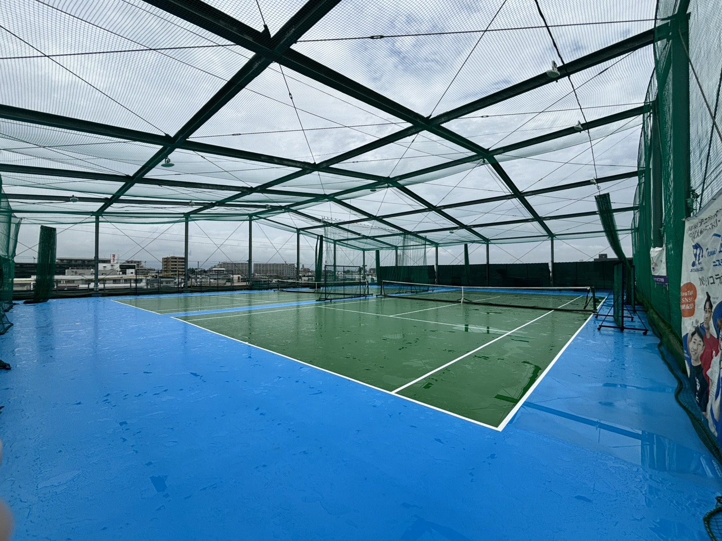 テニスコート改修工事が完了しました🎾✨